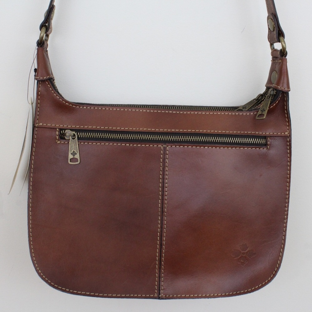 Patricia Nash Map Print Bettola Crossbody Hobo Bag - Picture 6 of 8